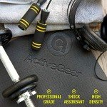 ActiveGear Large Rubber Exercise Mat - 6 x 4 ft