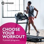 Horizon Fitness T202 Foldable Treadmill with Incline