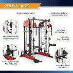 Marcy Pro Deluxe Smith Cage Gym System