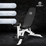 Marcy Adjustable Weight Bench for Home Workouts