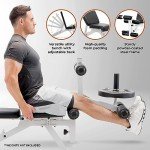 Marcy Adjustable Weight Bench for Home Workouts