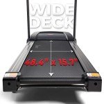 Sunny Health & Fitness Folding Incline Treadmill