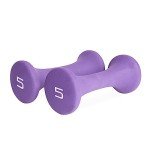 Tone Fitness Hourglass 20-Pound Dumbbell Set