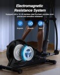 MERACH Home Elliptical Machine with Adjustable Resistance