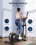 MERACH Home Elliptical Machine with Adjustable Resistance