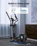 MERACH Home Elliptical Machine with Adjustable Resistance
