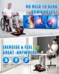 Under Desk Elliptical Machine for Easy Leg Exercise
