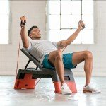 Reebok Adjustable Weight Bench & Workout Deck