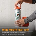 Gatorade 30oz Insulated Sports Squeeze Bottle - Black
