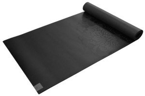 Gaiam Premium Non-Slip Exercise Mat - Black