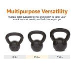 35 lb Cast Iron Kettlebell by Amazon Basics