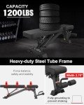 BARWING Heavy-Duty Adjustable Weight Bench