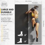 Large Extra Thick Exercise Mat for Home Gym