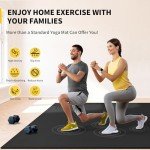 Large Extra Thick Exercise Mat for Home Gym