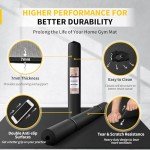 Large Extra Thick Exercise Mat for Home Gym