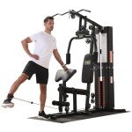 BalanceFrom Home Gym Workout Station with Weight Mat