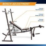 Marcy Olympic Weight Bench for Full-Body Fitness