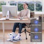 Under Desk Elliptical Trainer for Seniors - Portable & Quiet