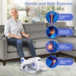 Under Desk Elliptical Trainer for Seniors - Portable & Quiet