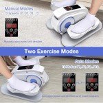Under Desk Elliptical Trainer for Seniors - Portable & Quiet