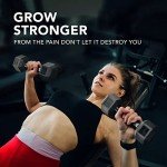 Yes4All 10lbs Hex Dumbbell with Rubber Grip