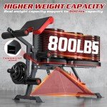 Adjustable Weight Bench with Leg Extension & Preacher Pad