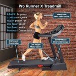 3G Cardio Pro Runner X Treadmill for Home