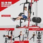 All-in-One Home Gym Workout Station with Accessories