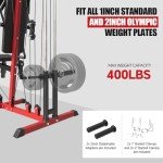 All-in-One Home Gym Workout Station with Accessories