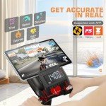 ANCHEER Home Gym Elliptical Machine with LCD Monitor