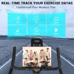 Whisper-Quiet Magnetic Resistance Exercise Bike