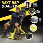 Adjustable Fast Folding Weight Bench for Home Gym