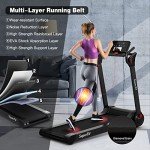 Goplus 2.25HP Folding Treadmill with Bluetooth Speaker
