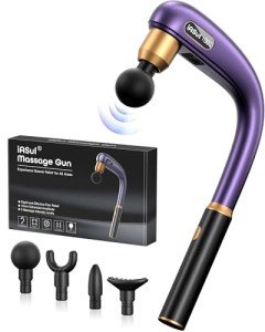 Deep Tissue Massage Gun with Adjustable Intensity