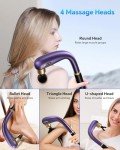 Deep Tissue Massage Gun with Adjustable Intensity