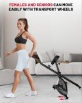Allviate 3-in-1 Foldable Exercise Bike with Monitor