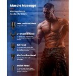 C2 Pro Massage Gun with Heat and Cold Therapy