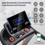 Heavy-Duty 3.5 HP Folding Treadmill with Incline