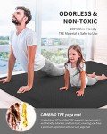 Extra Wide TPE Yoga Mat for Home Gym