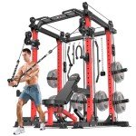 Multi-Function Power Rack with Cable Crossover