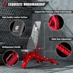 Adjustable Heavy-Duty Weight Bench for Home Gym