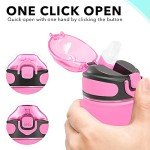 Enerbone 32 oz Motivational Water Bottle with Straw