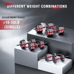 Adjustable 60LB Dumbbells & Kettlebell Set