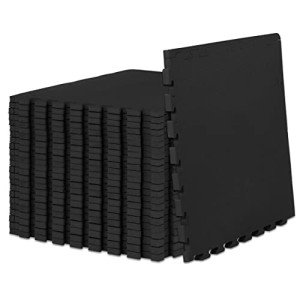 Extra Thick Interlocking Exercise Mat - 96 Sq Ft