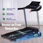 Heavy-Duty Incline Treadmill with Bluetooth Connectivity