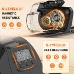 Decorcn Compact Home Gym, Foldable Rowing Machines for Home Gym, Full Body Strength Training with Pull Up Station, Power Rack, LAT Pulldown Machine, Cable Machine for Home Workout