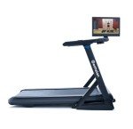 Echelon Stride 4s+22 Treadmill - Auto-Fold | 300 Lb Capacity | Motorized Incline | Comfortable Air Cushioning Deck | Elevate Home Workouts | Easy Storage | USB Charging Port + 30-Day Free Membership