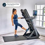 Echelon Stride 4s+22 Treadmill - Auto-Fold | 300 Lb Capacity | Motorized Incline | Comfortable Air Cushioning Deck | Elevate Home Workouts | Easy Storage | USB Charging Port + 30-Day Free Membership