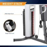Marcy MWM-988 Multifunction Steel Home Gym 150lb Weight Stack Machine