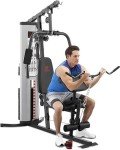 Marcy MWM-988 Multifunction Steel Home Gym 150lb Weight Stack Machine